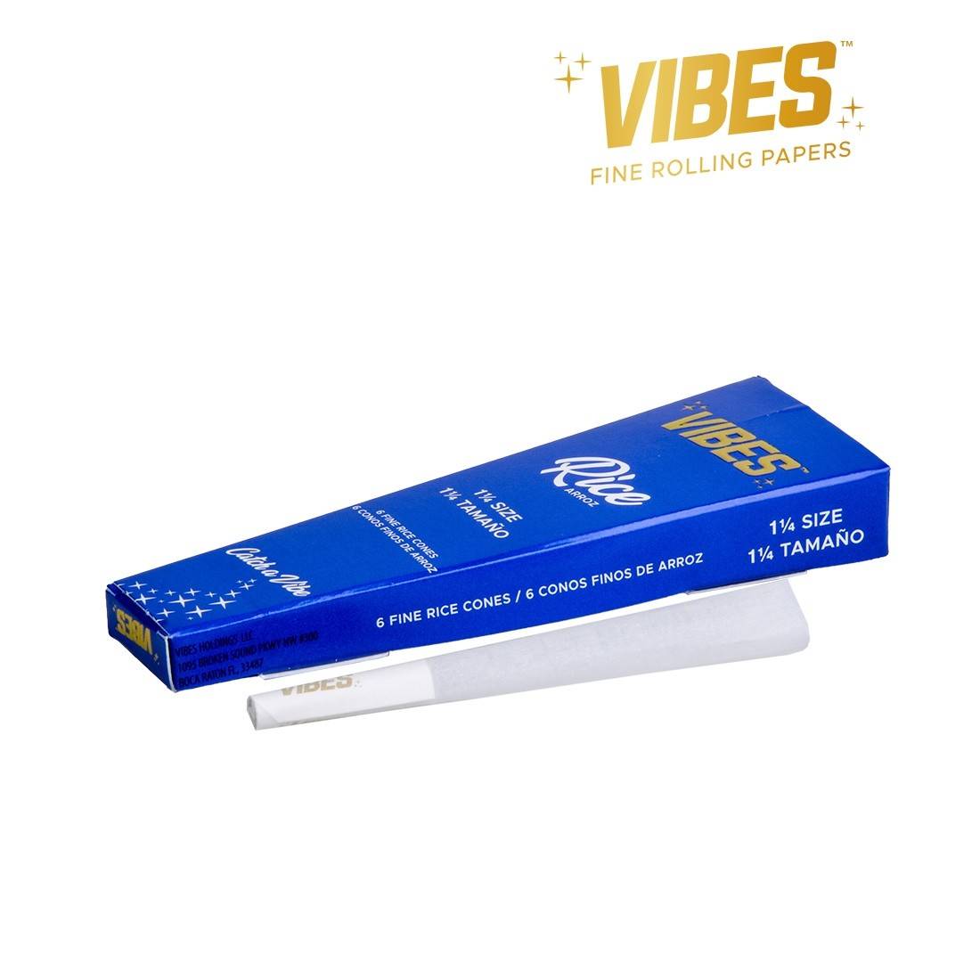 CONE VIBES KING SIZE RICE PAR 6