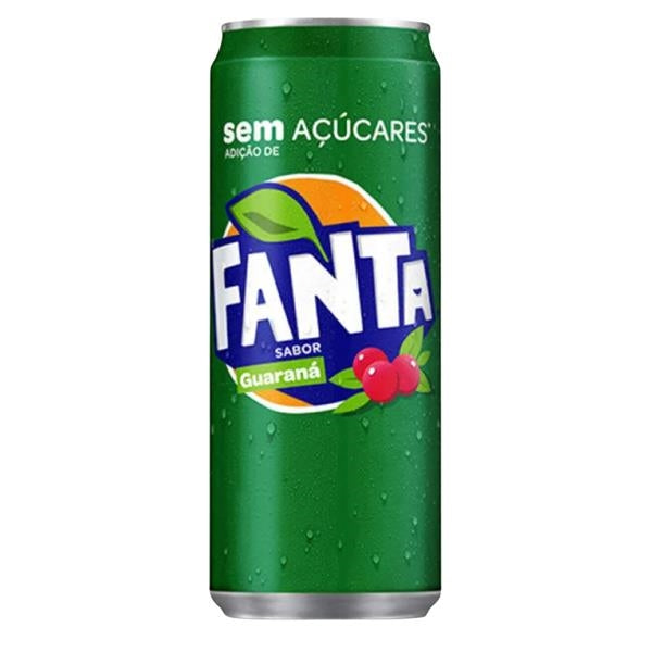 Fanta Guarana sans sucre 330 ml
