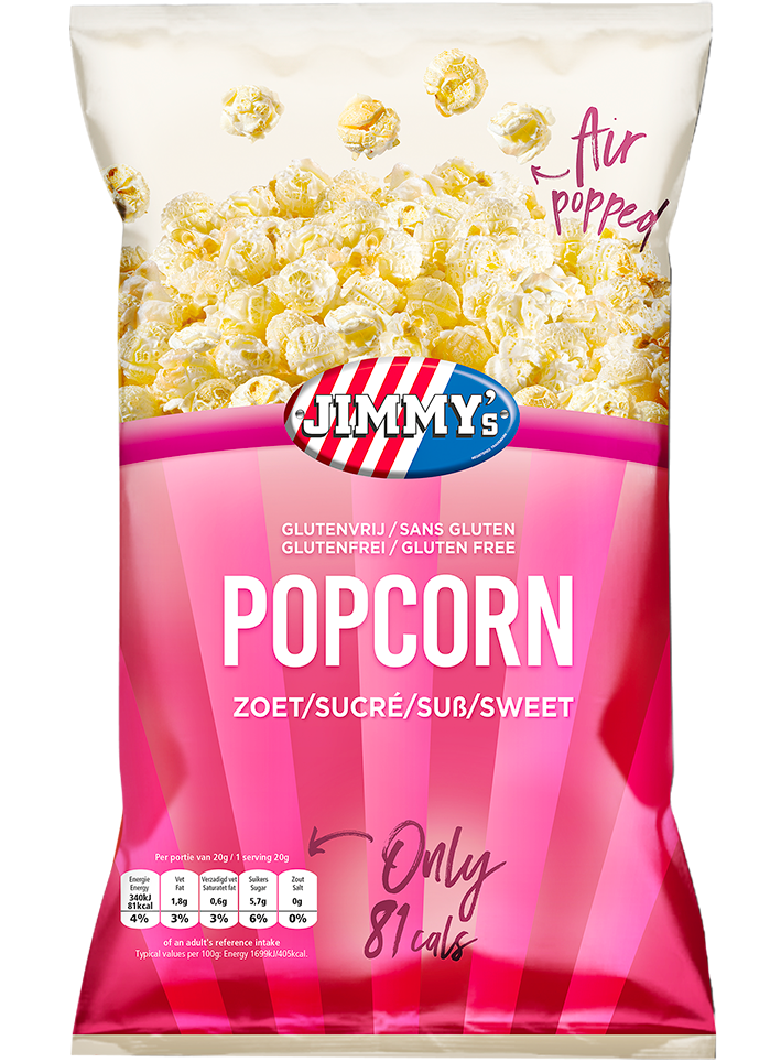 JIMMY's Popcorn Sucré Family 150gr