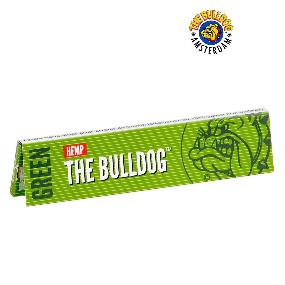 THE BULLDOG GREEN CHANVRE KING SIZE
