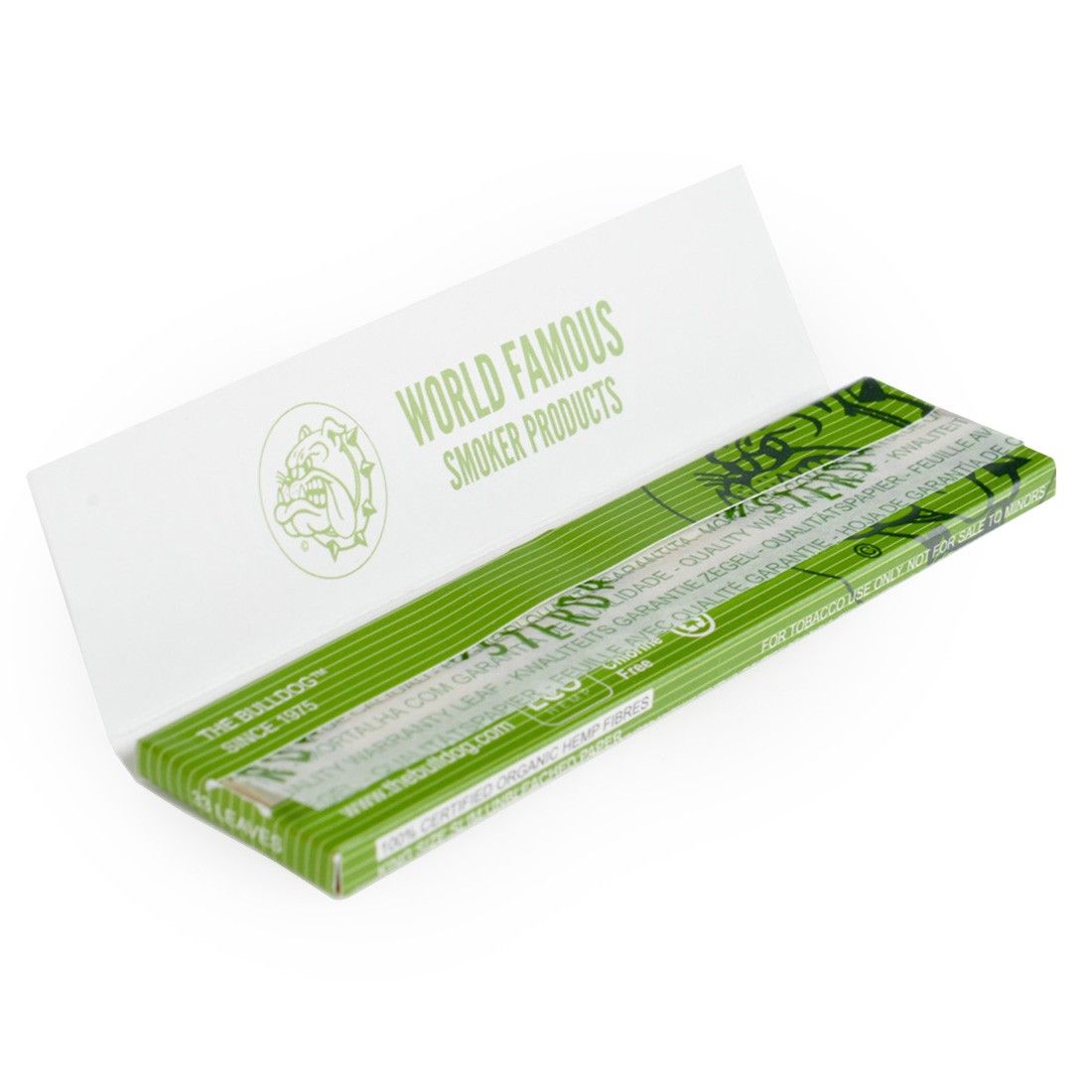THE BULLDOG GREEN CHANVRE KING SIZE