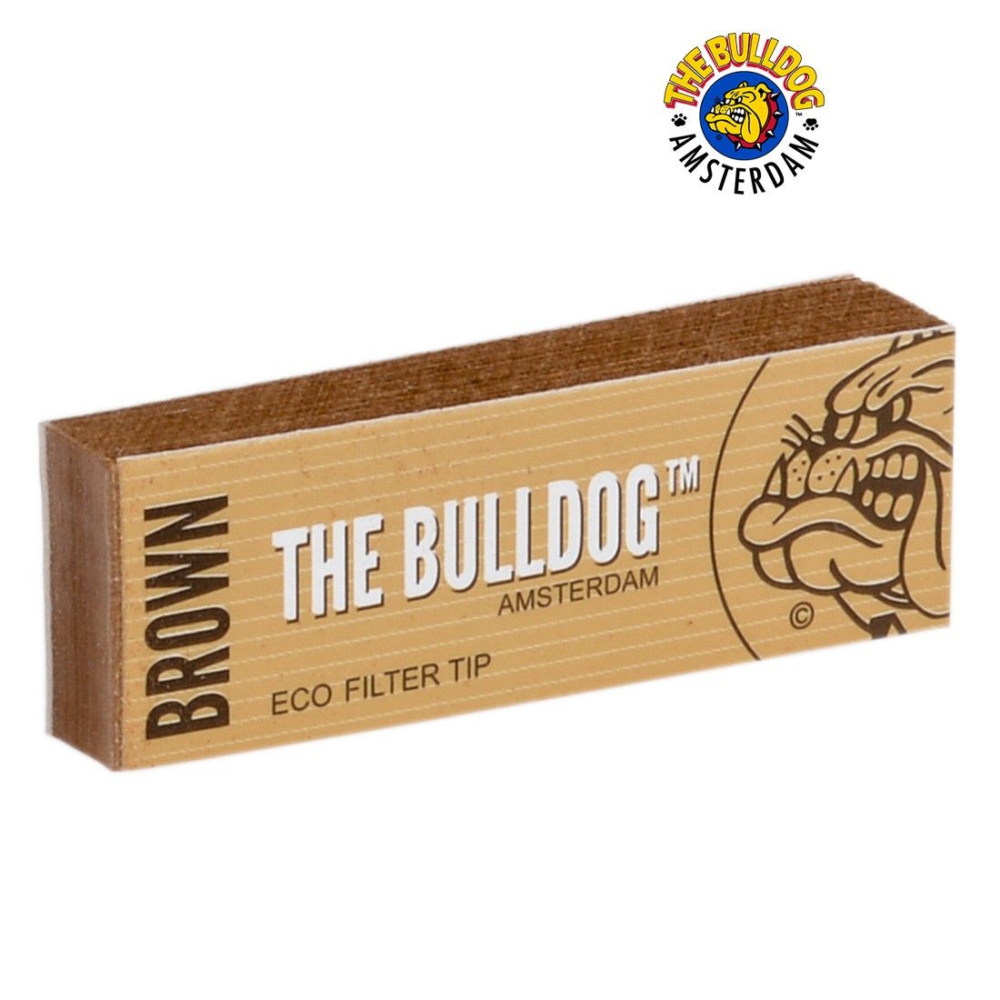 FILTRES CARTON THE BULLDOG BROWN
