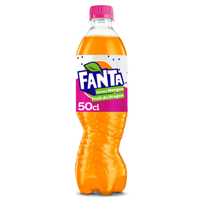 Fanta mangue fruit du Dragon 50 cl