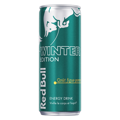 Red Bull Winter Edition 25cl (Figue et Pomme)