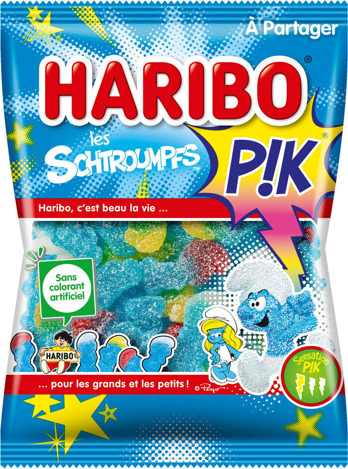 Haribo Bonbons Schtroumpfs Pik 275g