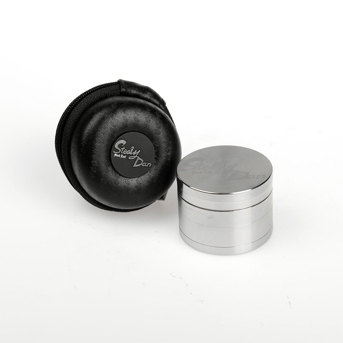 GRINDER BLACK LEAF STEELY DAN 4 PARTIES 49MM