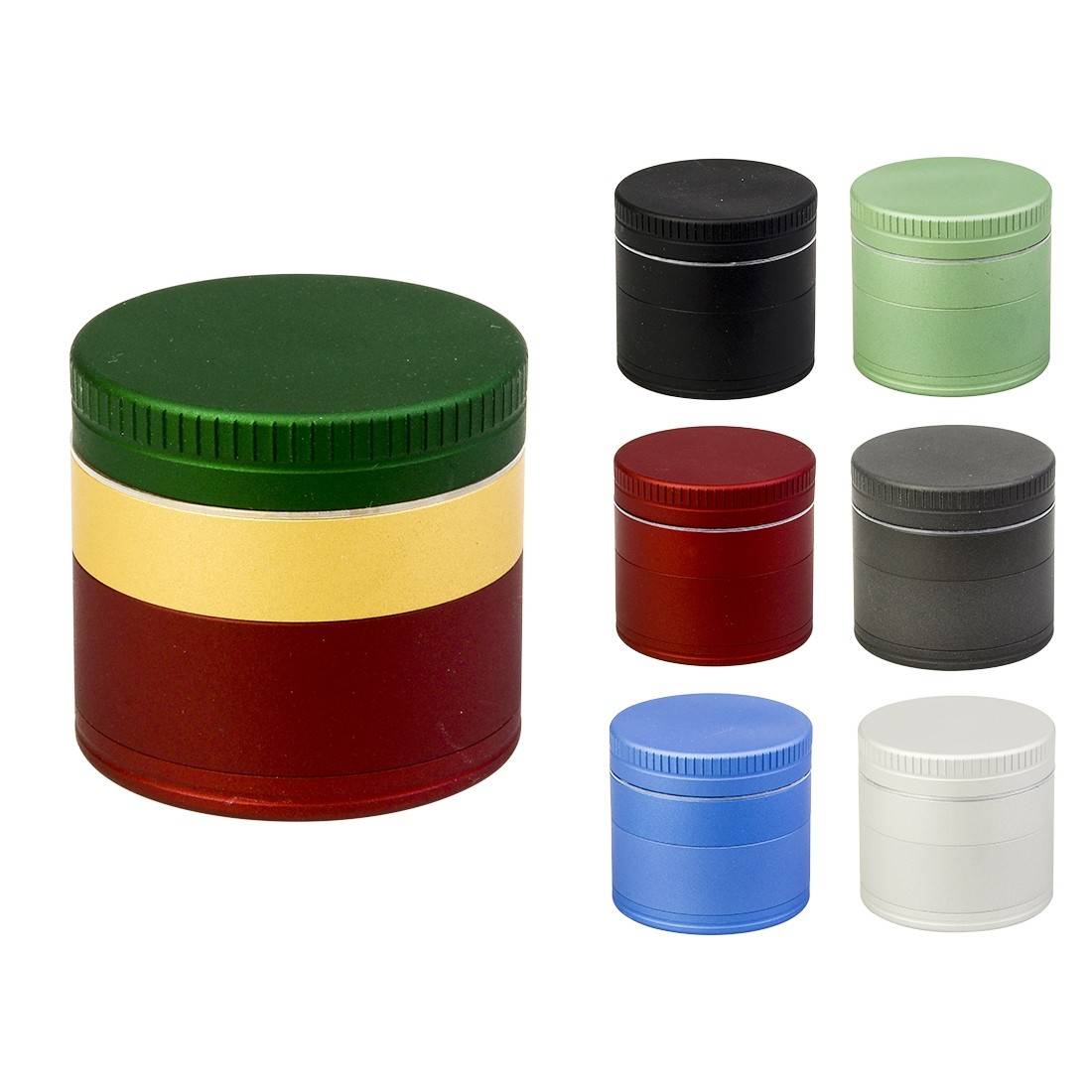GRINDER ALU MATTE 4 PARTS 50MM