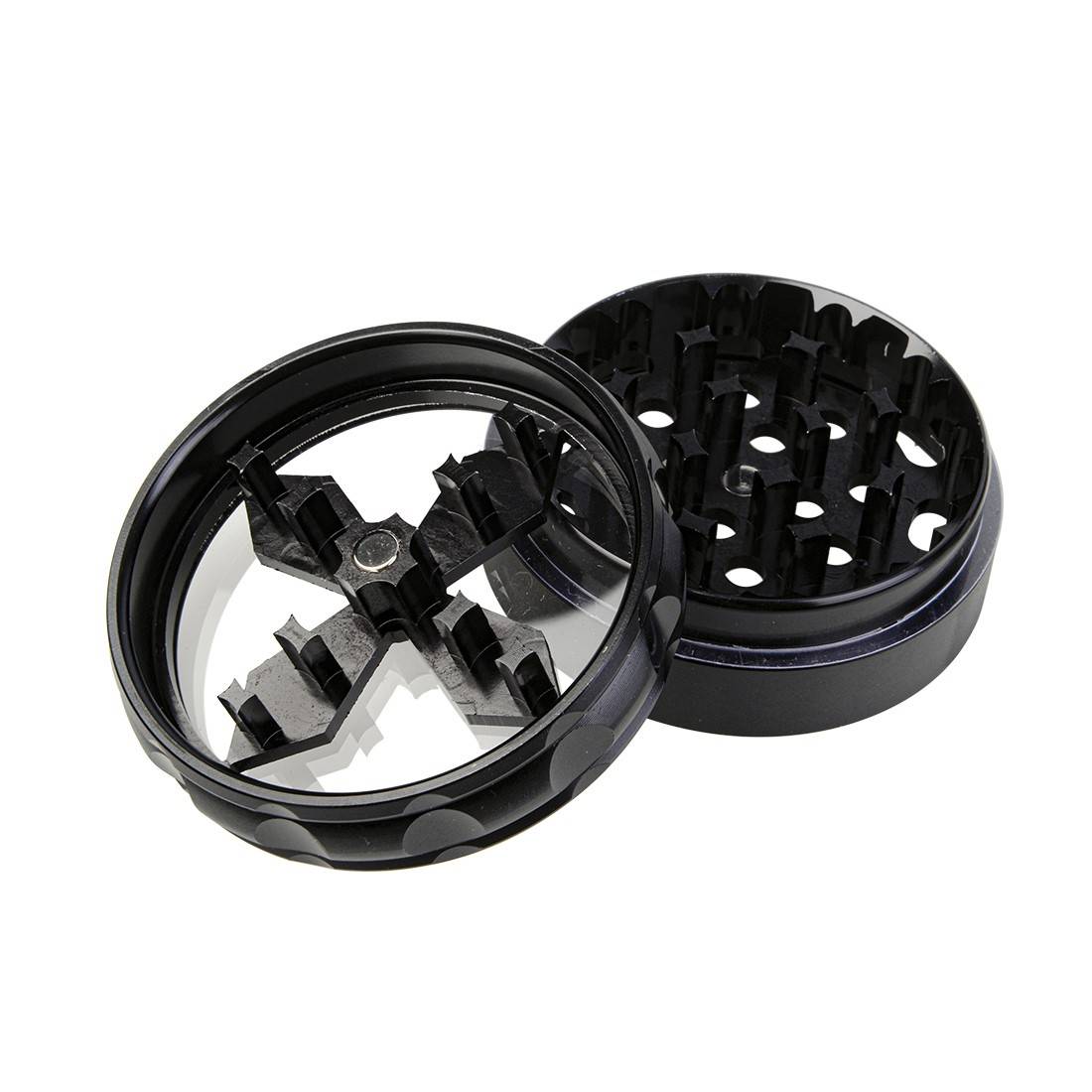 GRINDER BLACK LEAF CROSS