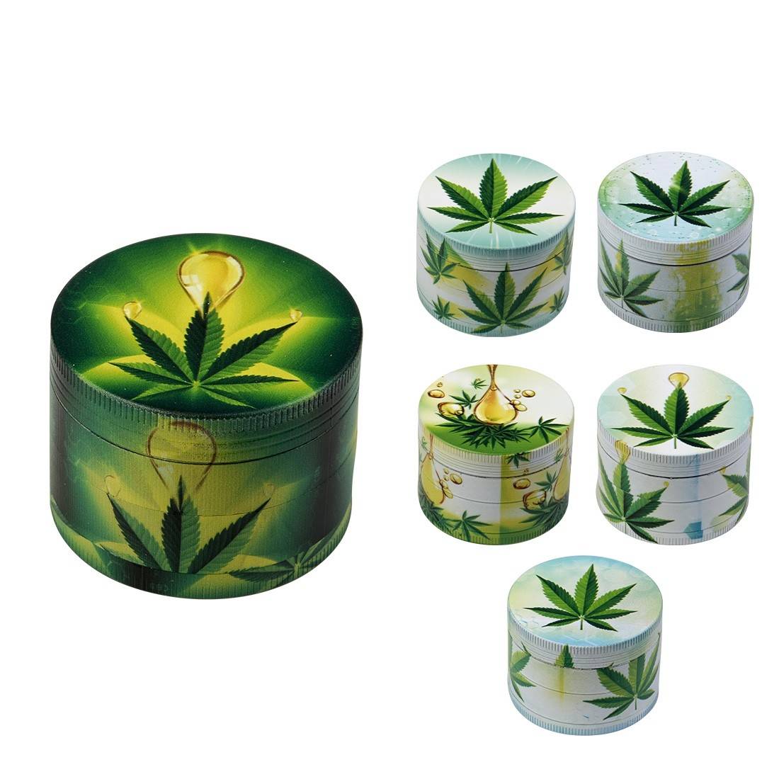 GRINDER LEAF OIL 4 PARTIES 50MM