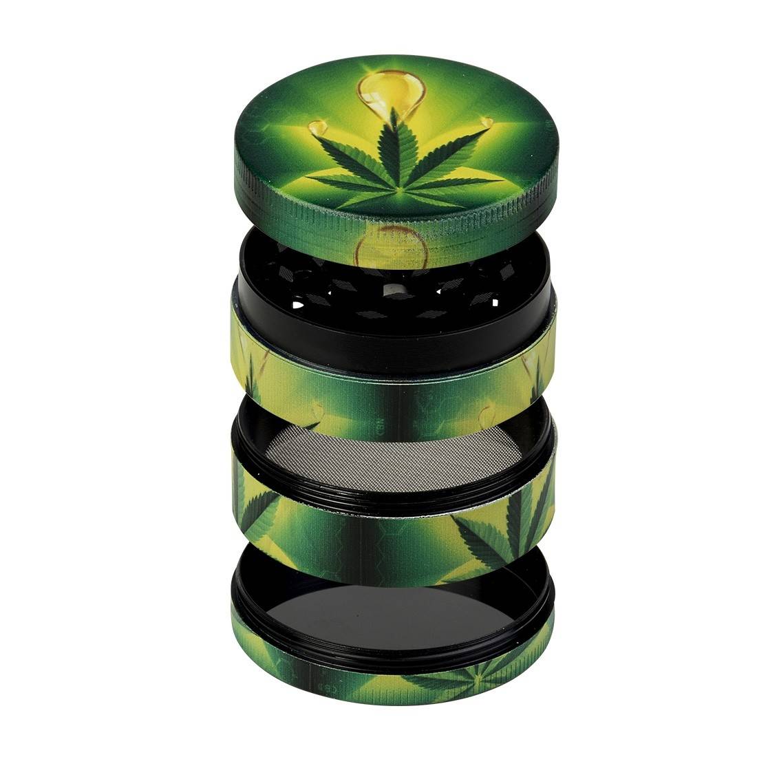 GRINDER LEAF OIL 4 PARTIES 50MM