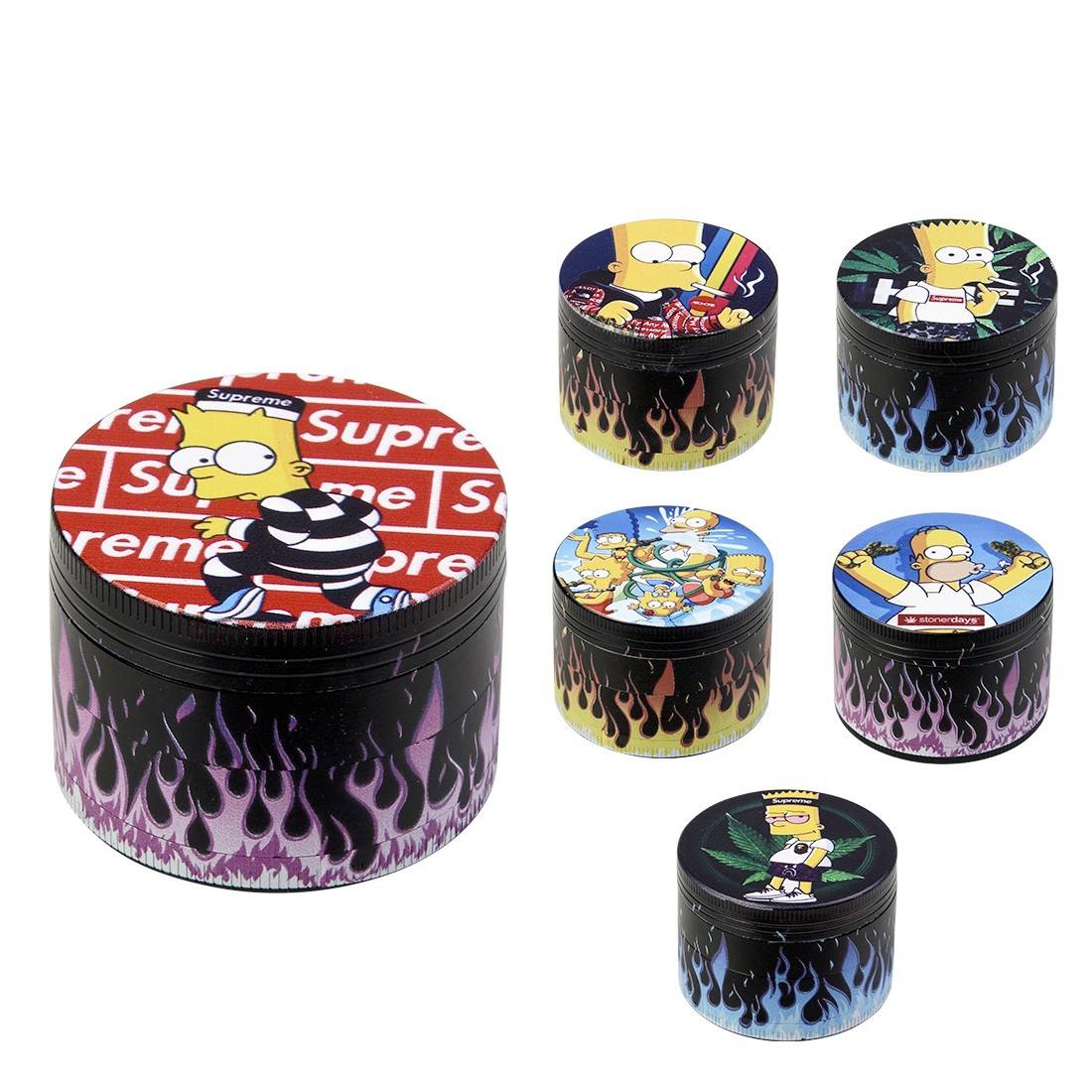 GRINDER SIMPSONS 4 PARTIES 50MM