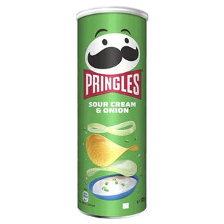 Chips Tuiles Pringles Crèmes et oignons - 175g