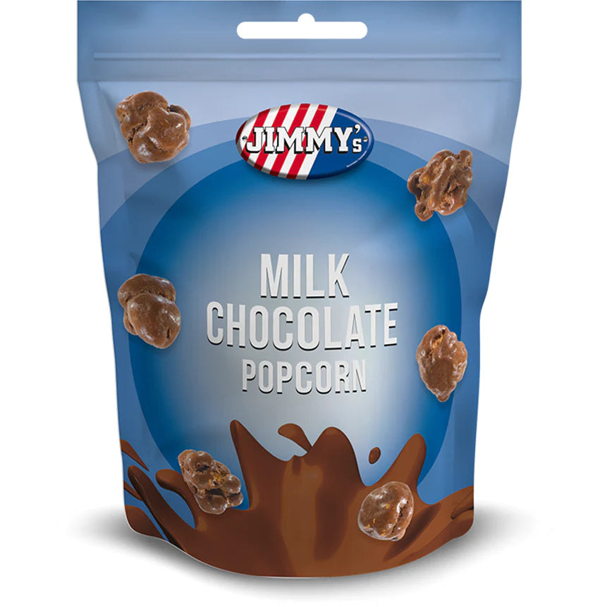 Jimmy's Milk Chocolate Pop Corn 120g