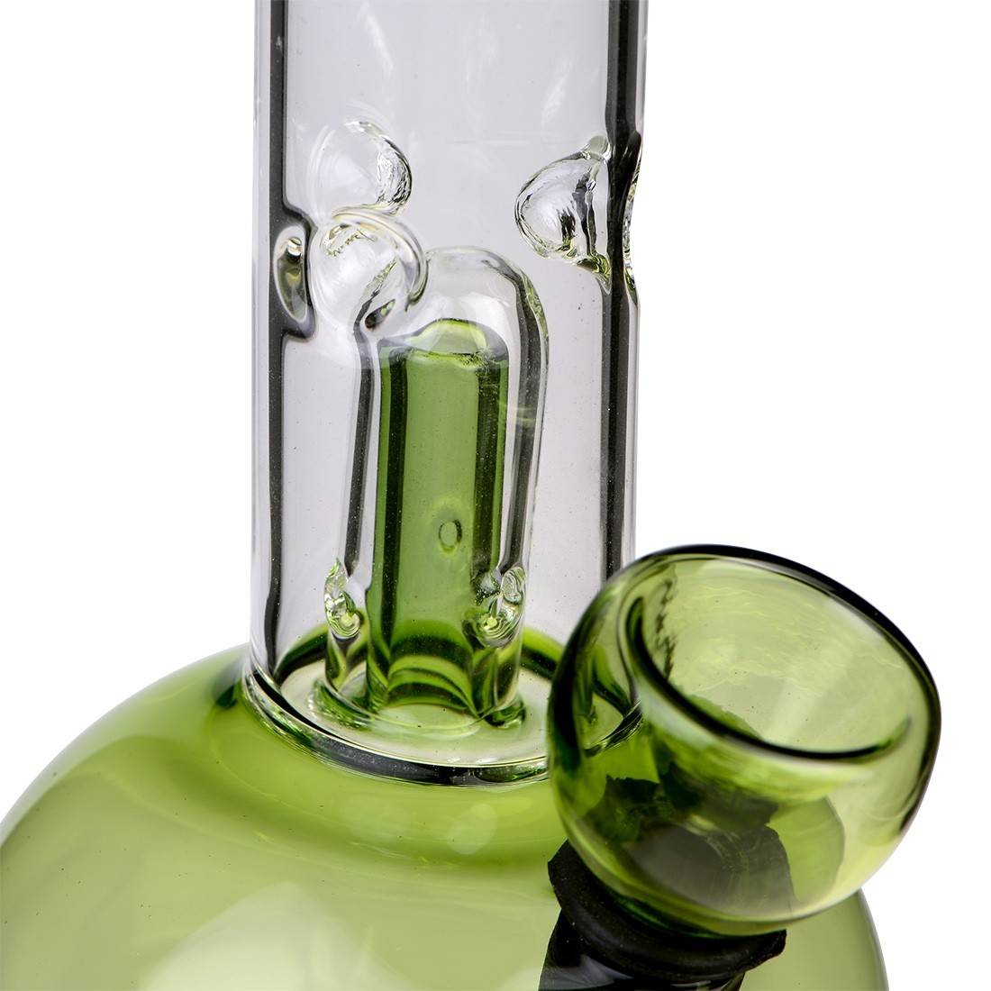 MINI BANG EN VERRE PERC ICE 16CM BLEU