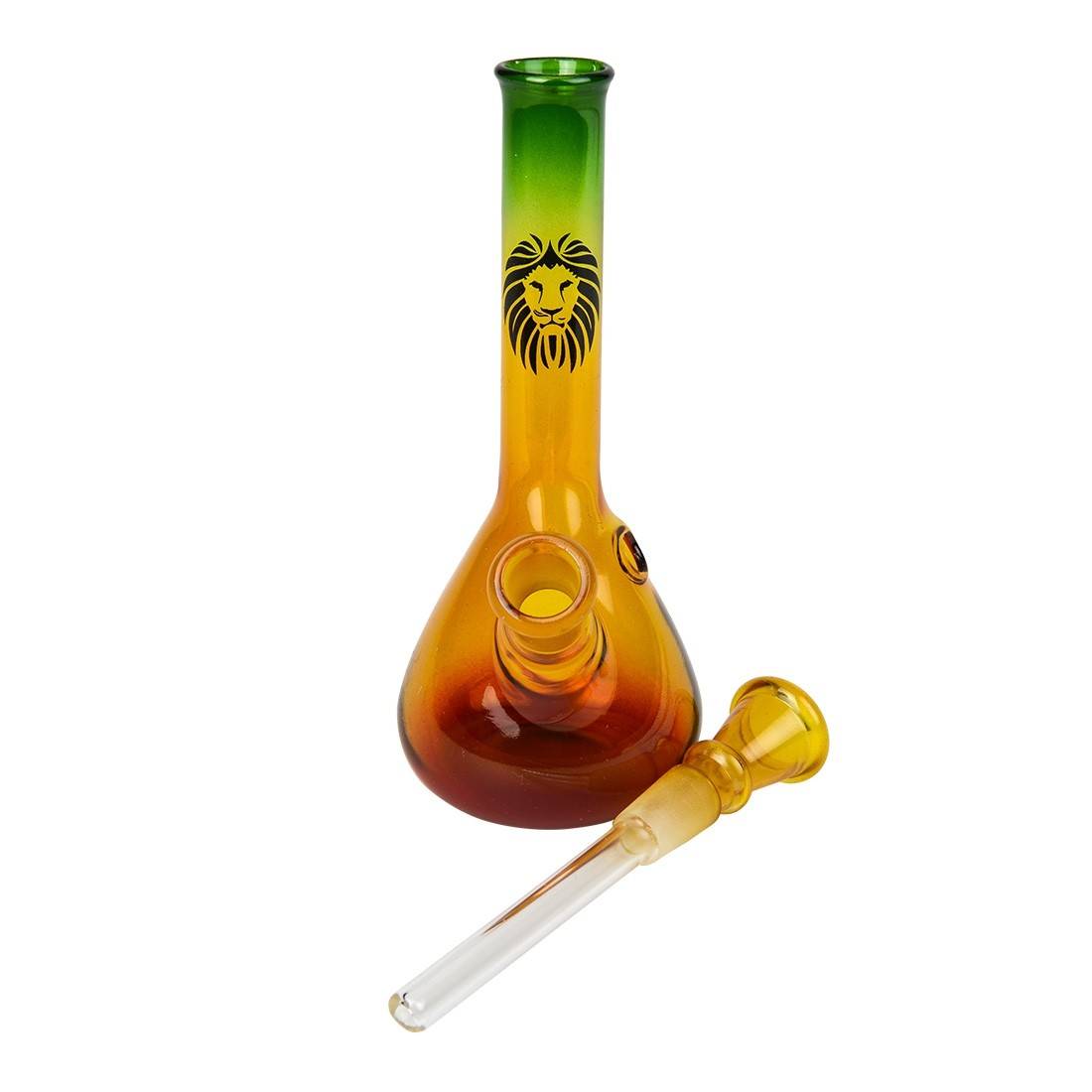 MINI BANG RASTA LION BEAKER 14CM