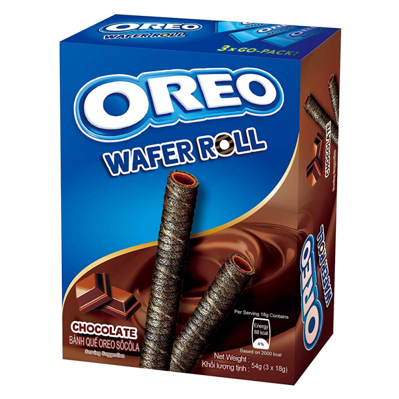 OREO WAFER CHOCOLATE ROLL 54g