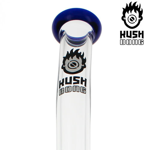 BANG EN VERRE PERCOLATEUR KUSH BONG © PICTORIS (BLEU)