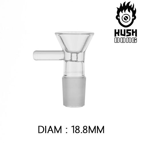 BANG EN VERRE PERCOLATEUR KUSH BONG © PICTORIS (BLEU)