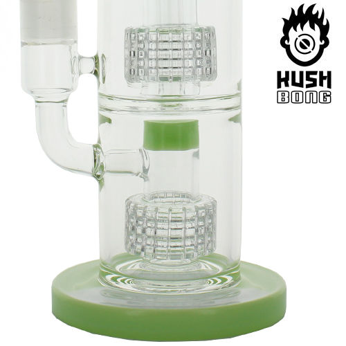 BANG EN VERRE PERCOLATEUR KUSH BONG © SYNAPS (VERT)