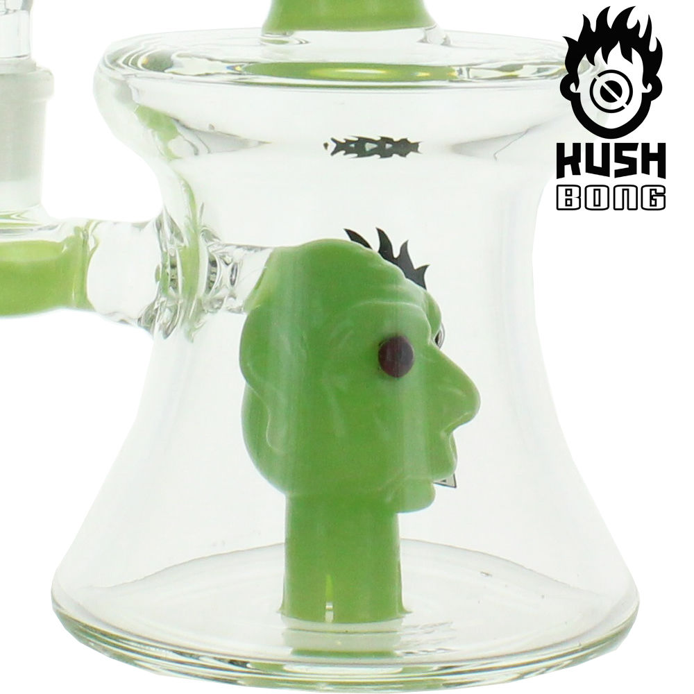 BANG EN VERRE PERCOLATEUR KUSH BONG © FREAKY (VERT)