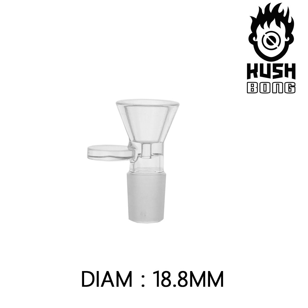 BANG EN VERRE PERCOLATEUR KUSH BONG © MORPHEUS (NOIR)