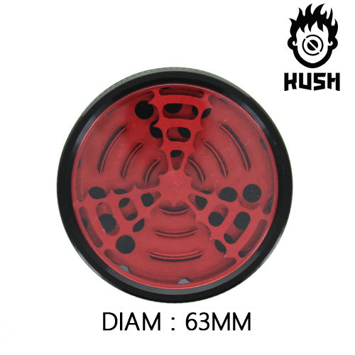 GRINDER KUSH "KRYPTON" CN6360 (ROUGE) 63MM