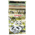 CARNET DE FEUILLE SLIM BAMBOO CARTEL © EXTRA LONG 130MM "PANDA"