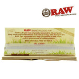 RAW CONNOISSEUR ORGANIC SLIM + TIPS KING SIZE