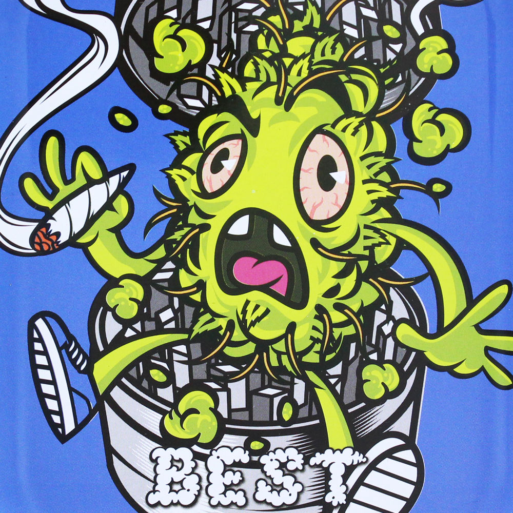 PLATEAU DE ROULAGE BEST BUDS GREEN HEAD (SMALL)