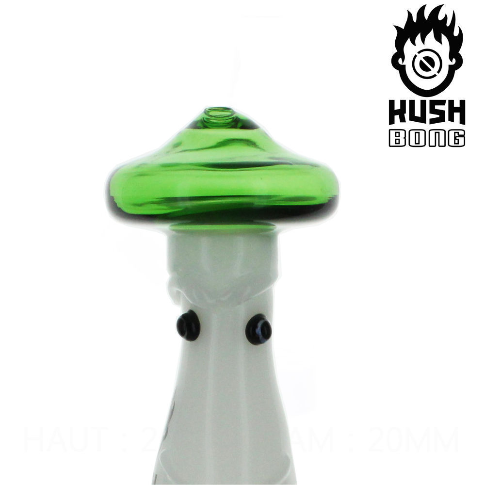 BANG EN VERRE KUSH BONG © MUSHROOM MAN (VERT)