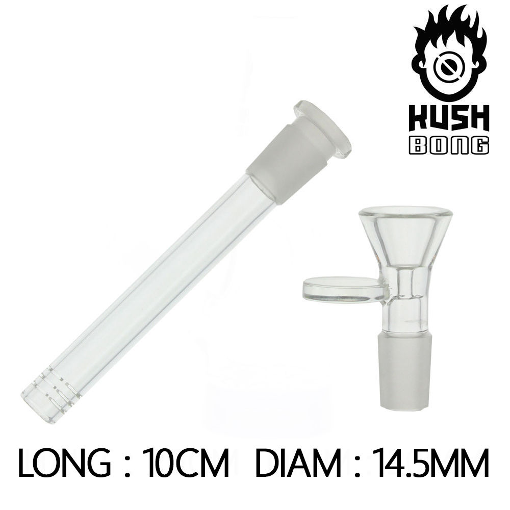 BANG EN VERRE PERCOLATEUR KUSH BONG © ANTIGONE (BLEU)