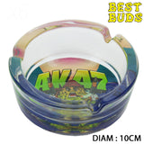 CENDRIER ROND EN VERRE BEST BUDS AK47 (10CM)