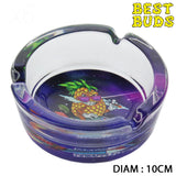 CENDRIER ROND EN VERRE BEST BUDS © PINEAPPLE EXPRESS (10CM)