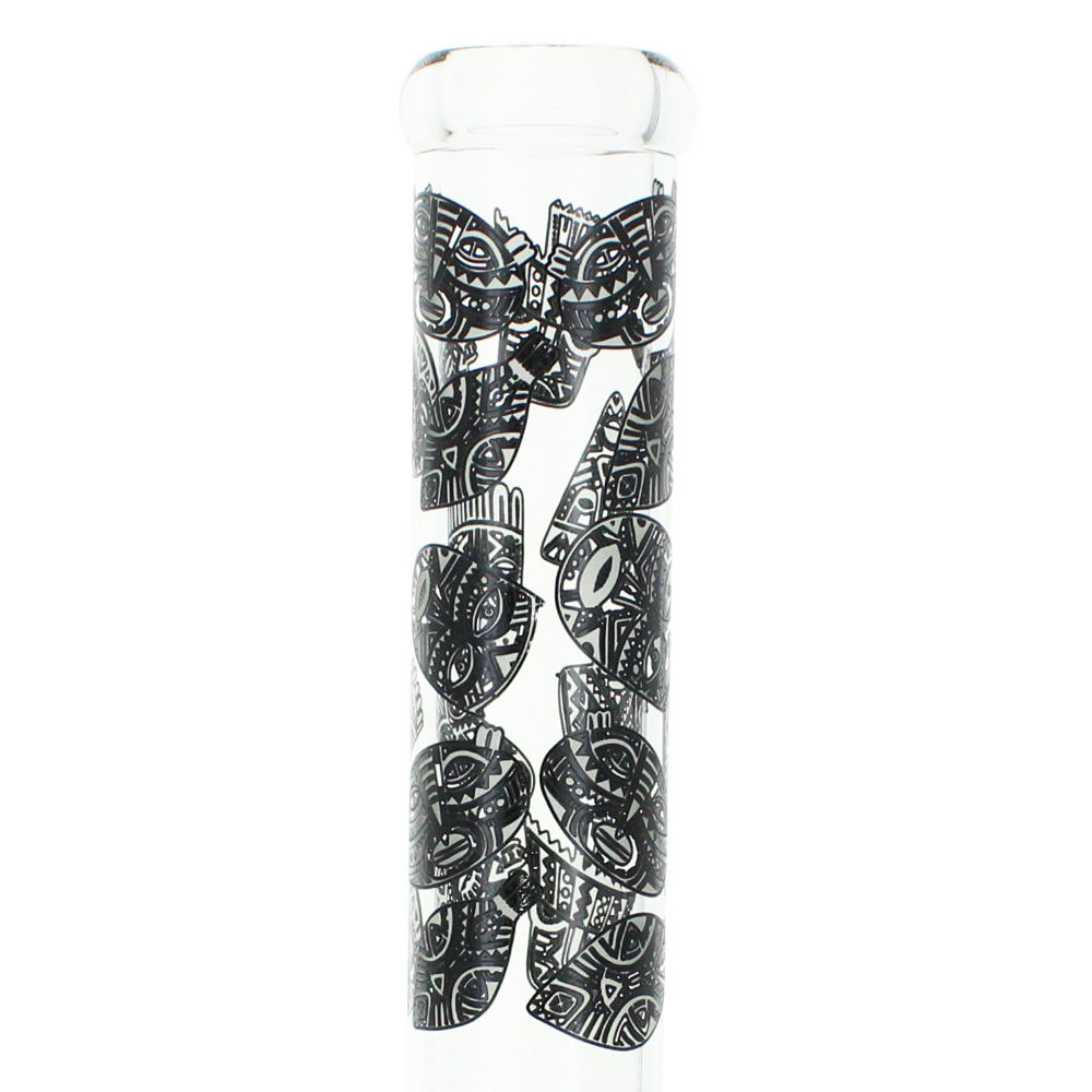 BANG EN VERRE TRIBAL MASK PHOSPHORESCENT