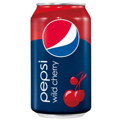 PEPSI WILD CHERRY SODA CERISE 35cl