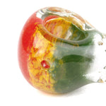 PIPE EN VERRE RASTA BUBBLE