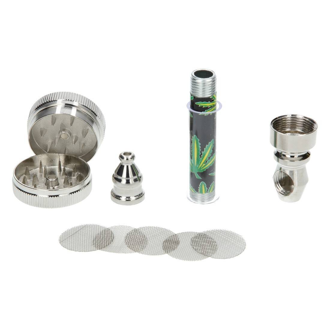 PIPE METAL RAGGA LEAF DESIGN