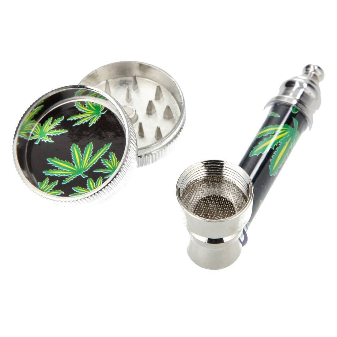 PIPE METAL RAGGA LEAF DESIGN