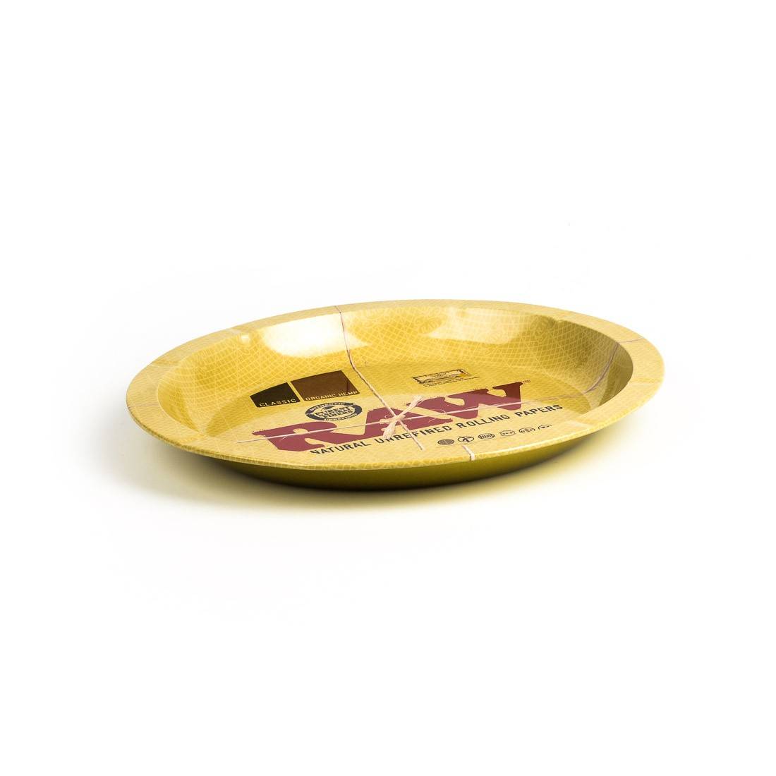 PLATEAU METAL RAW ROND (LARGE)