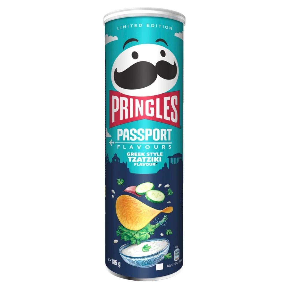 PRINGLES PASSPORT GREEK STYLE TZATZIKI 185g