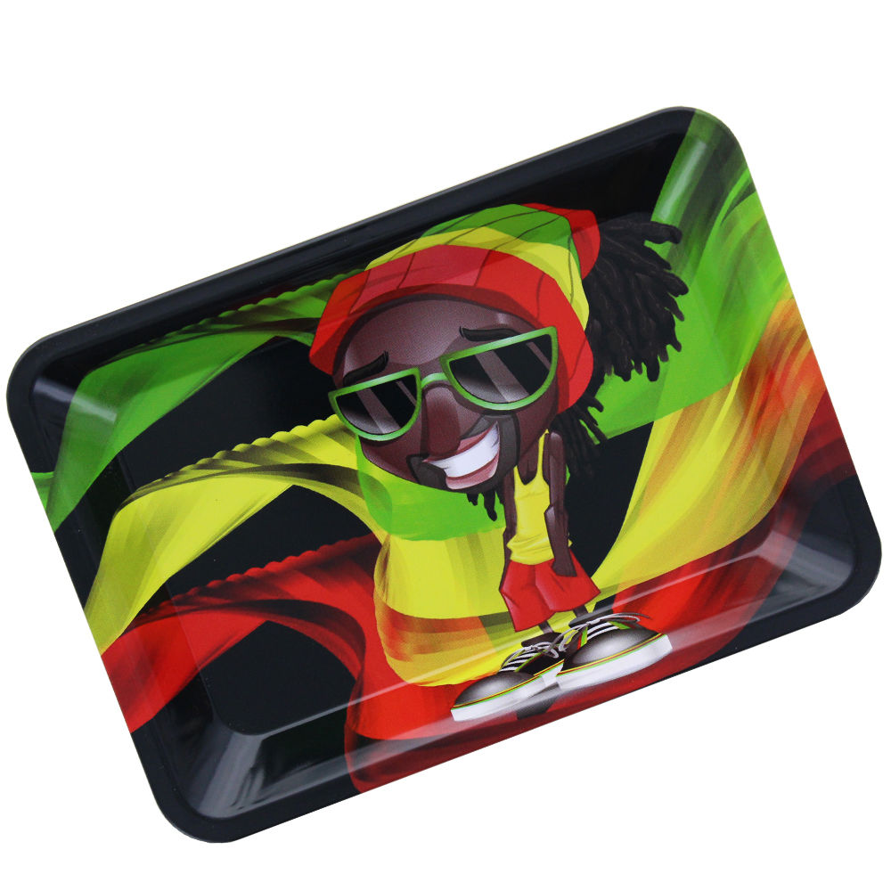 PLATEAU DE ROULAGE RASTA BOY (SMALL)