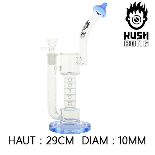 BANG EN VERRE KUSH BONG © SKYROS (BLEU)