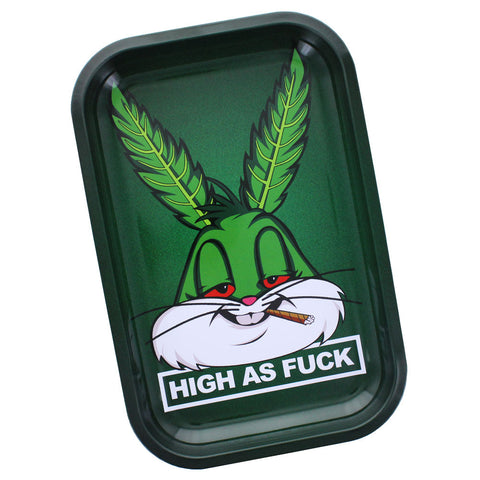 PLATEAU DE ROULAGE "GREEN BUDZBUNNY" (MEDIUM)