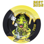 CENDRIER ROND EN MÉTAL BEST BUDS © DAB-ALL-DAY