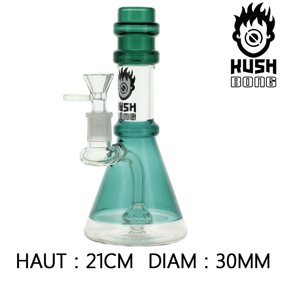 BANG EN VERRE PERCOLATEUR KUSH WF461 HYPNOS 21CM D