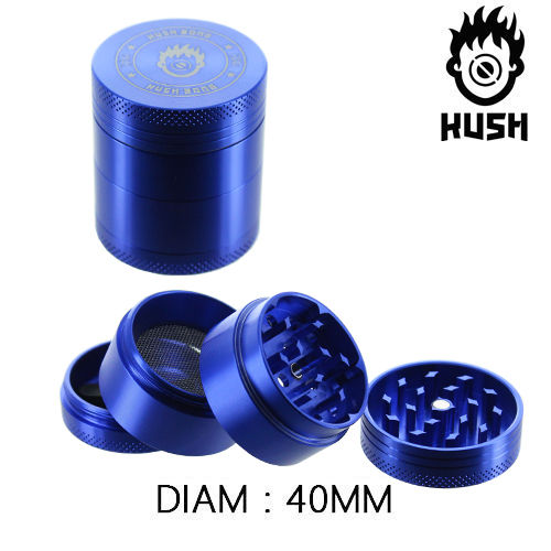 GRINDER KUSH "ARGOS 40" EN ALU AVEC RÉCUPÉRATEUR