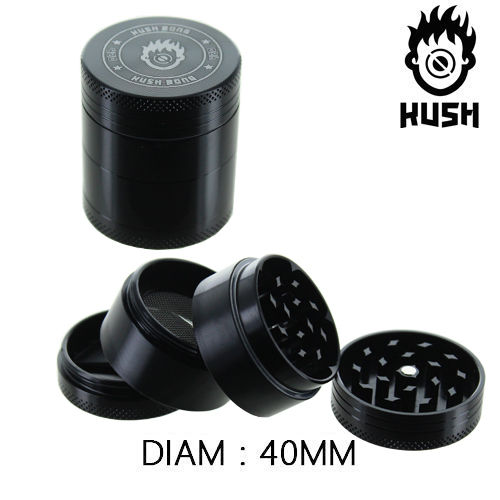 GRINDER KUSH "ARGOS 40" EN ALU AVEC RÉCUPÉRATEUR