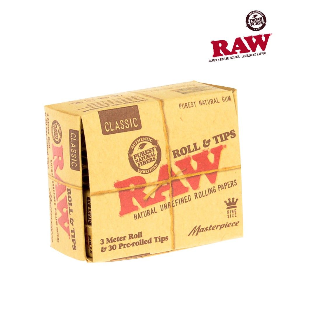 RAW MASTERPIECE ROLLS + FILTRES