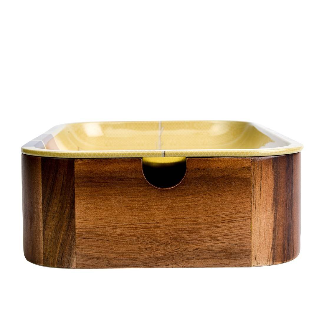 BOITE EN BOIS RAW AVEC PLATEAU MEDIUM