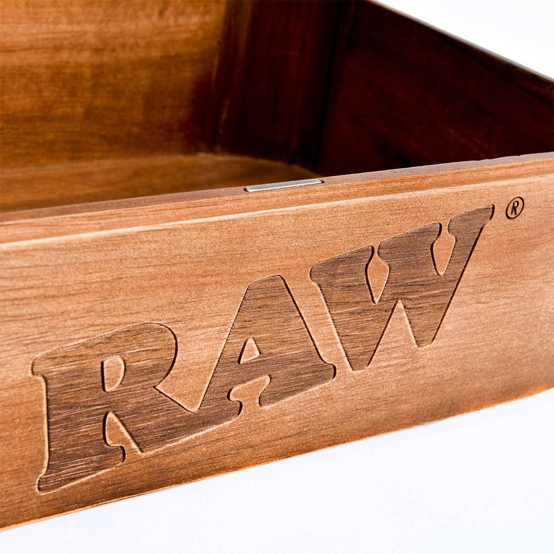BOITE EN BOIS RAW AVEC PLATEAU MEDIUM